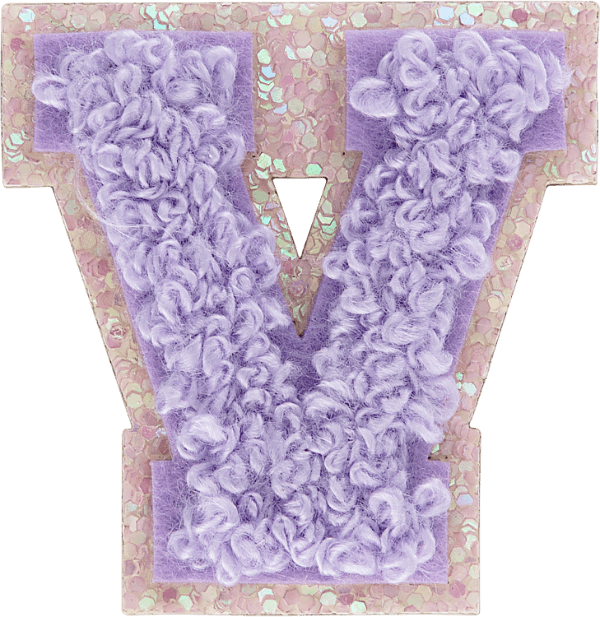 Paradise Mini Glitter Varsity Letter Patch