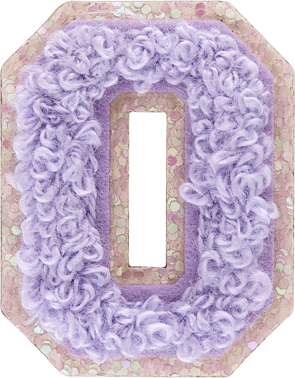 Paradise Mini Glitter Varsity Letter Patch