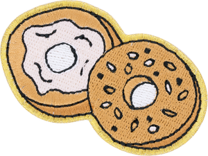 Bagel with Cream Cheese Patch
