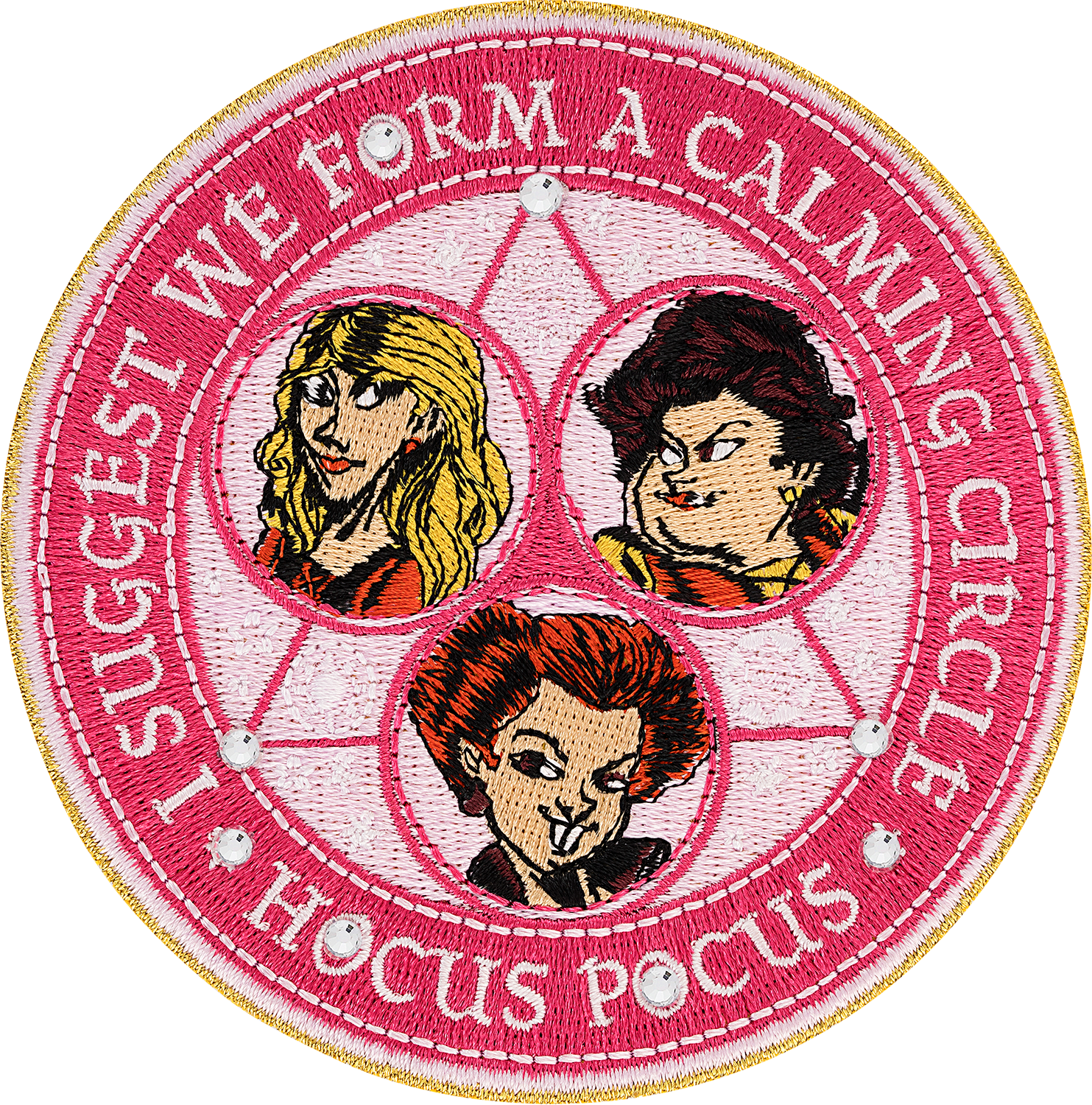 "I Suggest We Form a Calming Circle" Patch