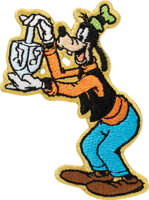 Disney Dreidel Goofy Patch