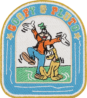 Disney Goofy & Pluto Patch