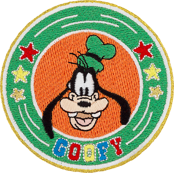 Mickey Mouse - Mickey Mouse - Walt Disney Company - round- Patch - Back  Patches