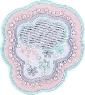 Disney Frozen Snow Cloud Patch
