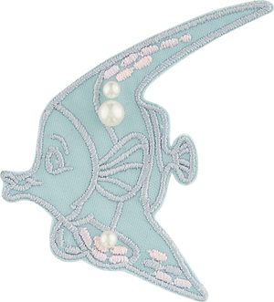 Disney Princess Little Mermaid Embellished Fish Patch