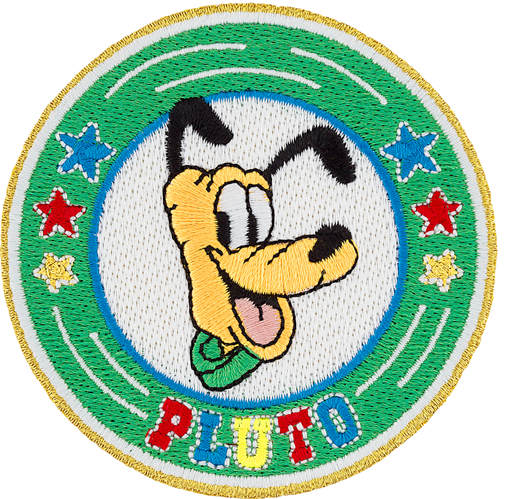 Disney Pluto Badge Patch