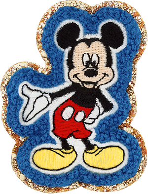Glitter Mickey Patch
