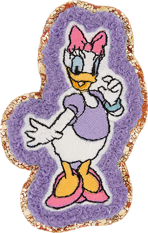 Glitter Daisy Patch