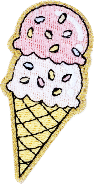 Double Scoop Ice Cream Patch
