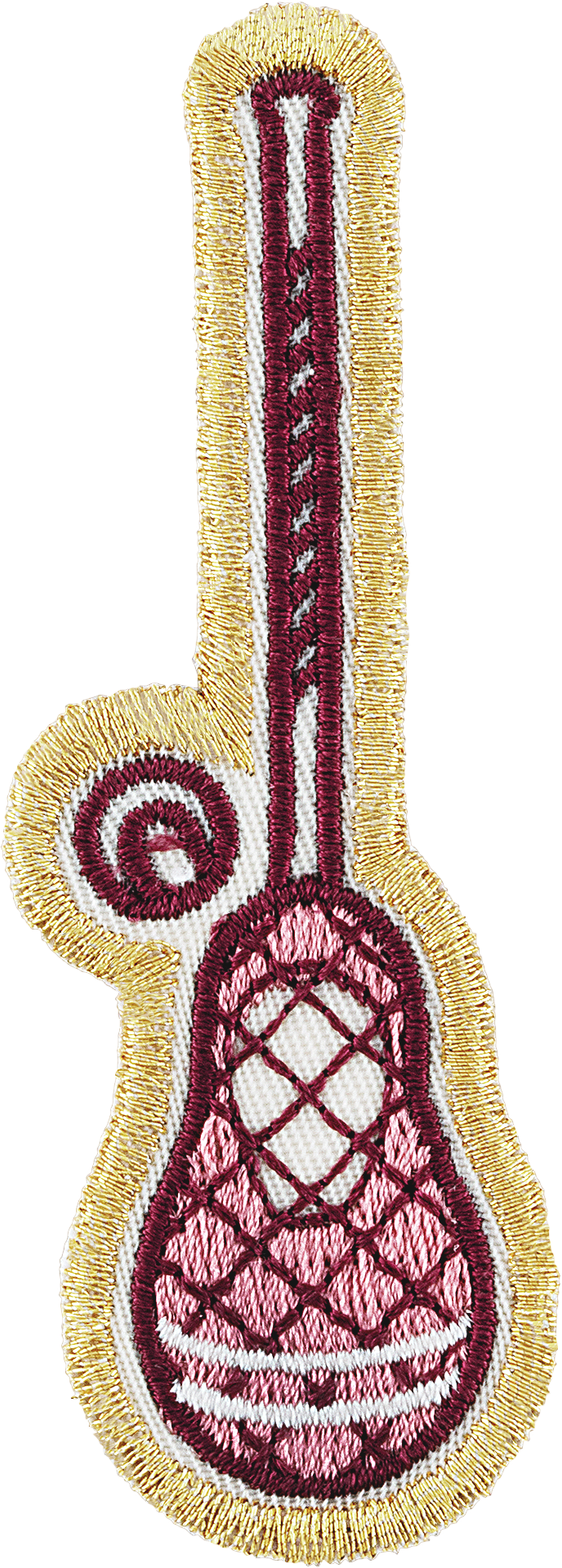 Lacrosse Stick and Ball Patch