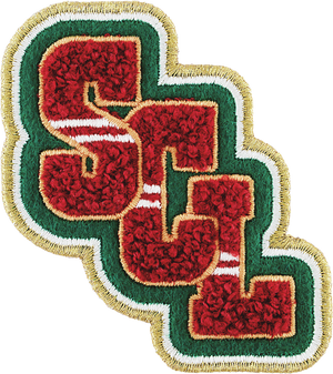 Varsity SCL Patch Red