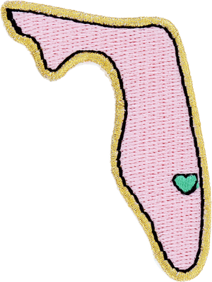FL State with Heart Patch