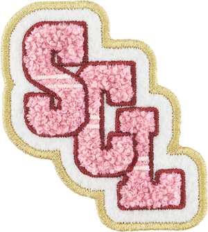 Varsity SCL Patch Pink