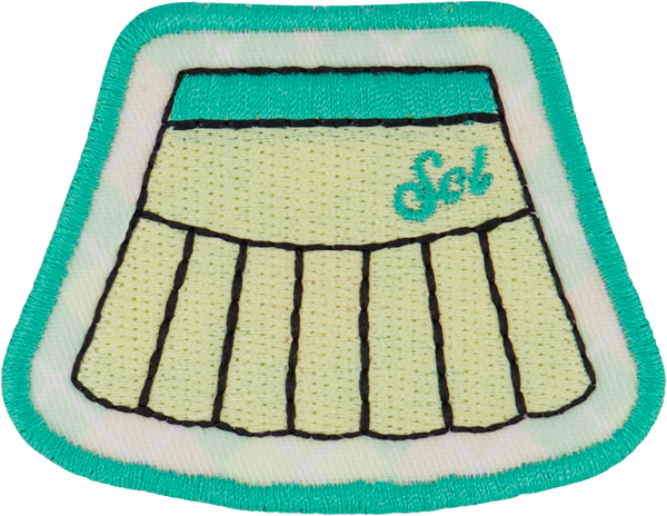 Tennis Skirt Patch