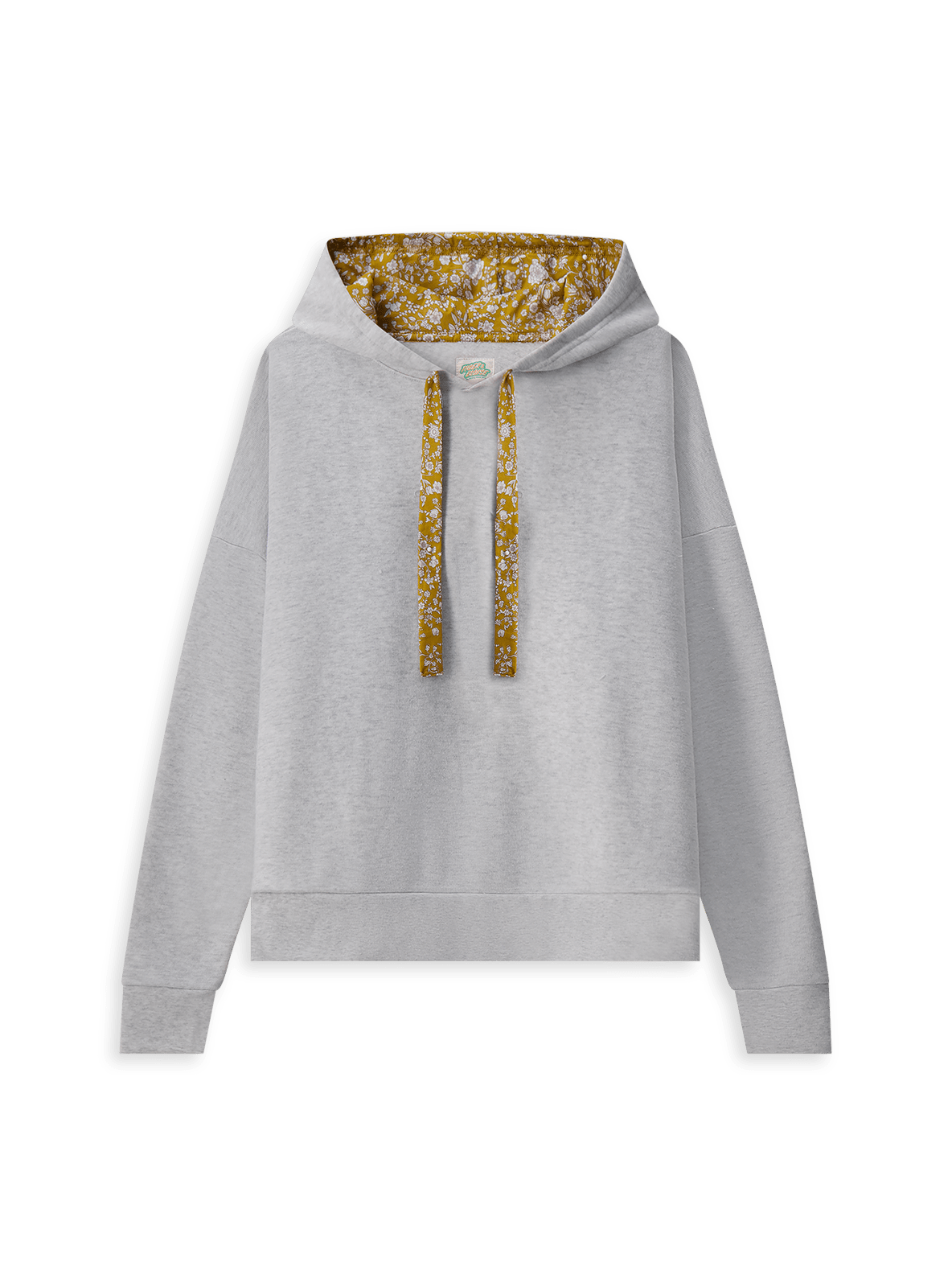 The Short & Sweet Hoodie with Floral Print