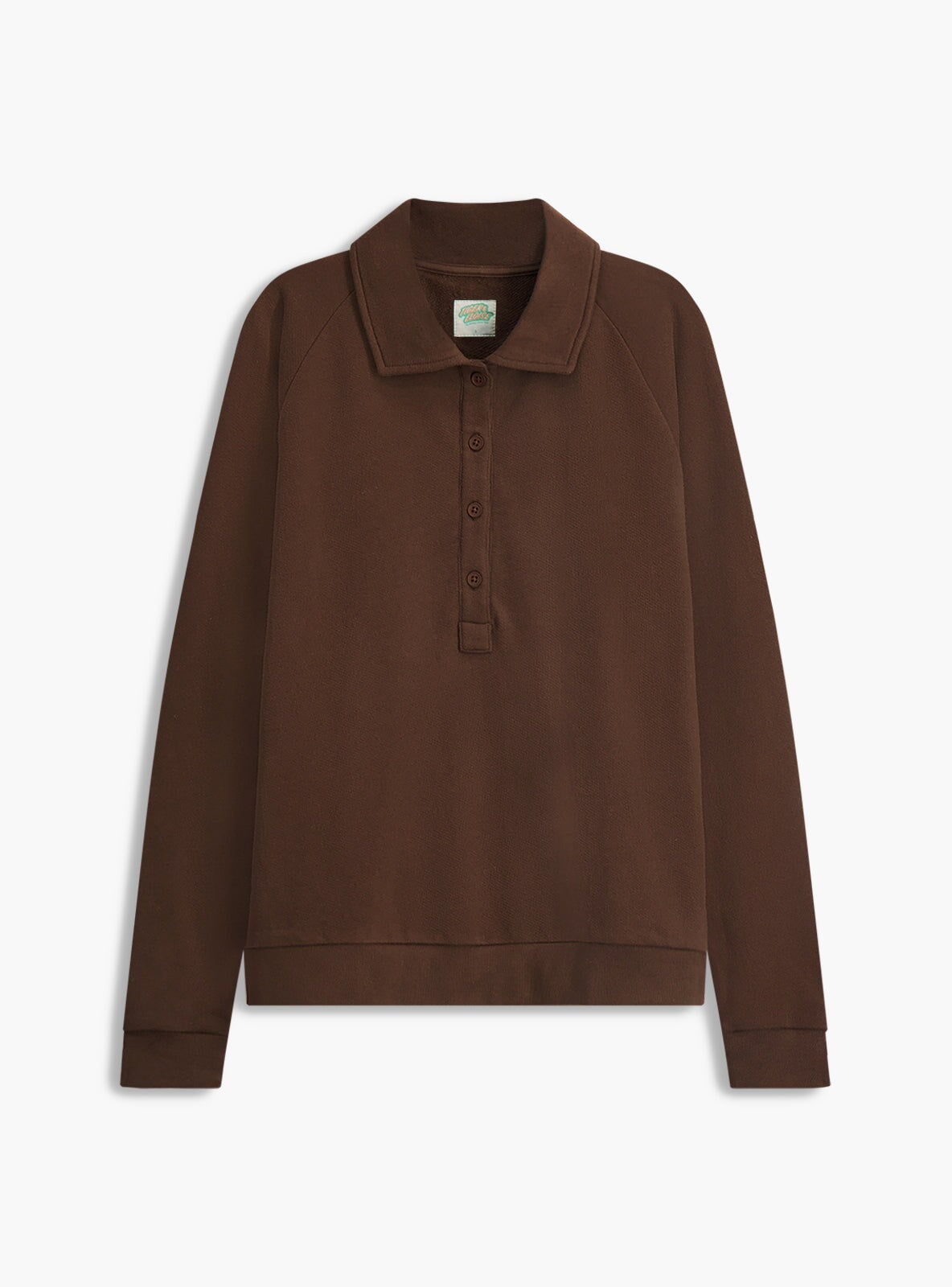 The French Terry Oversized Henley