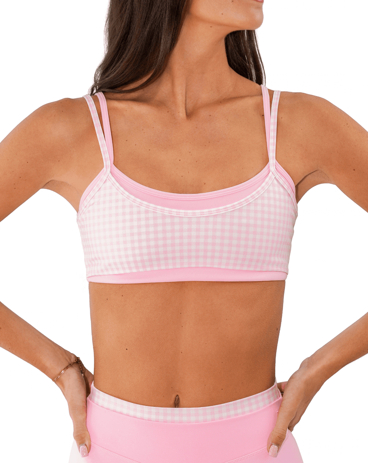 Double Layer Scoop Bra