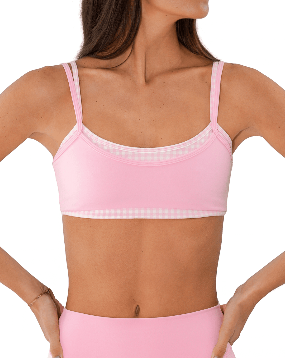 Double Layer Scoop Bra