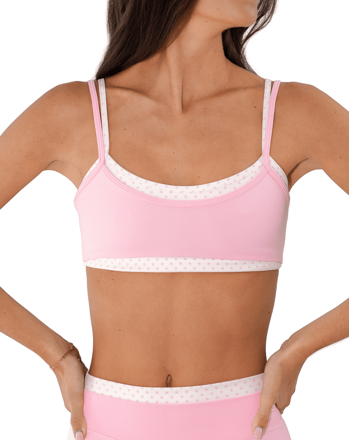 Double Layer Scoop Bra