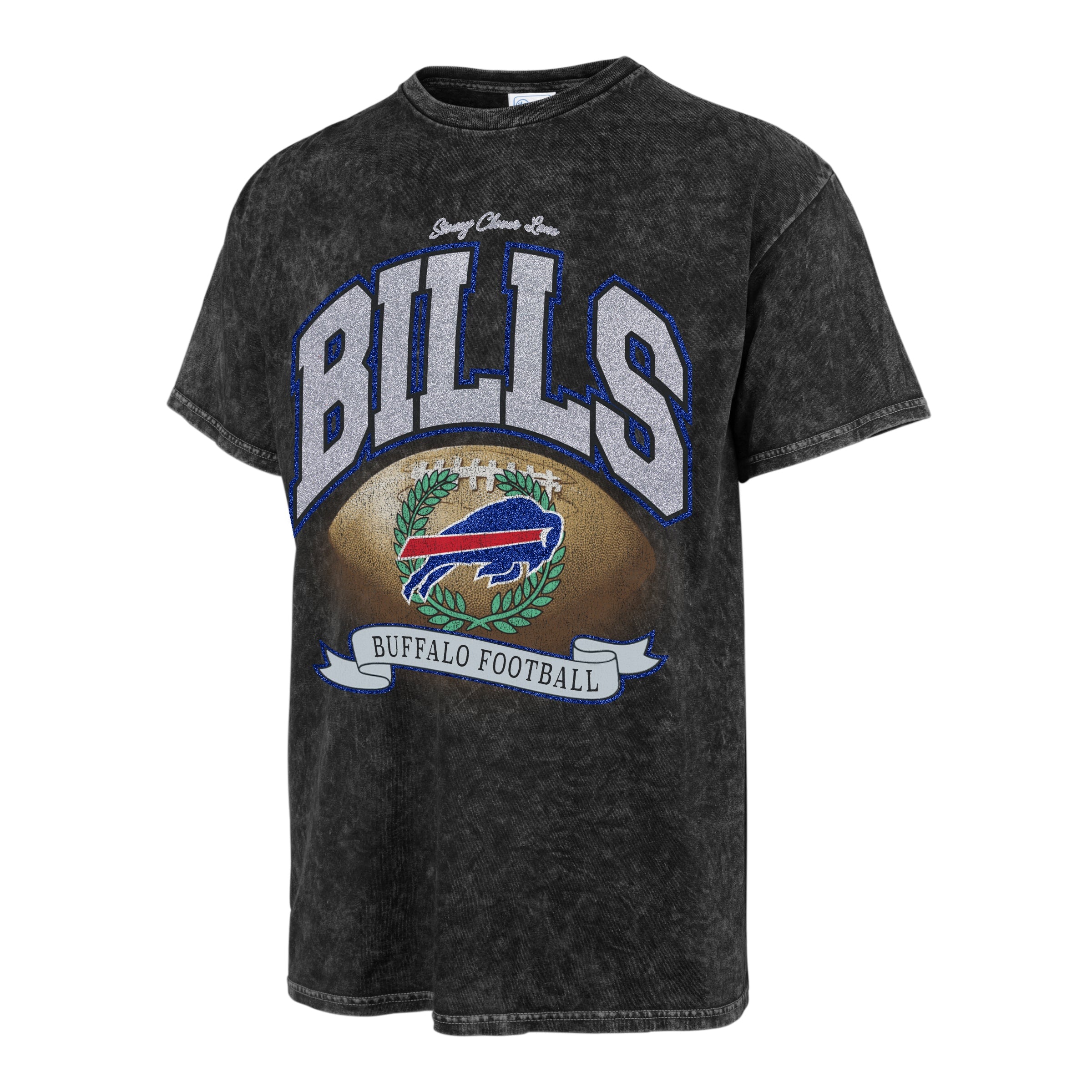 Stoney Clover Lane X '47 Buffalo Bills Glitter Rocker Vintage Tee