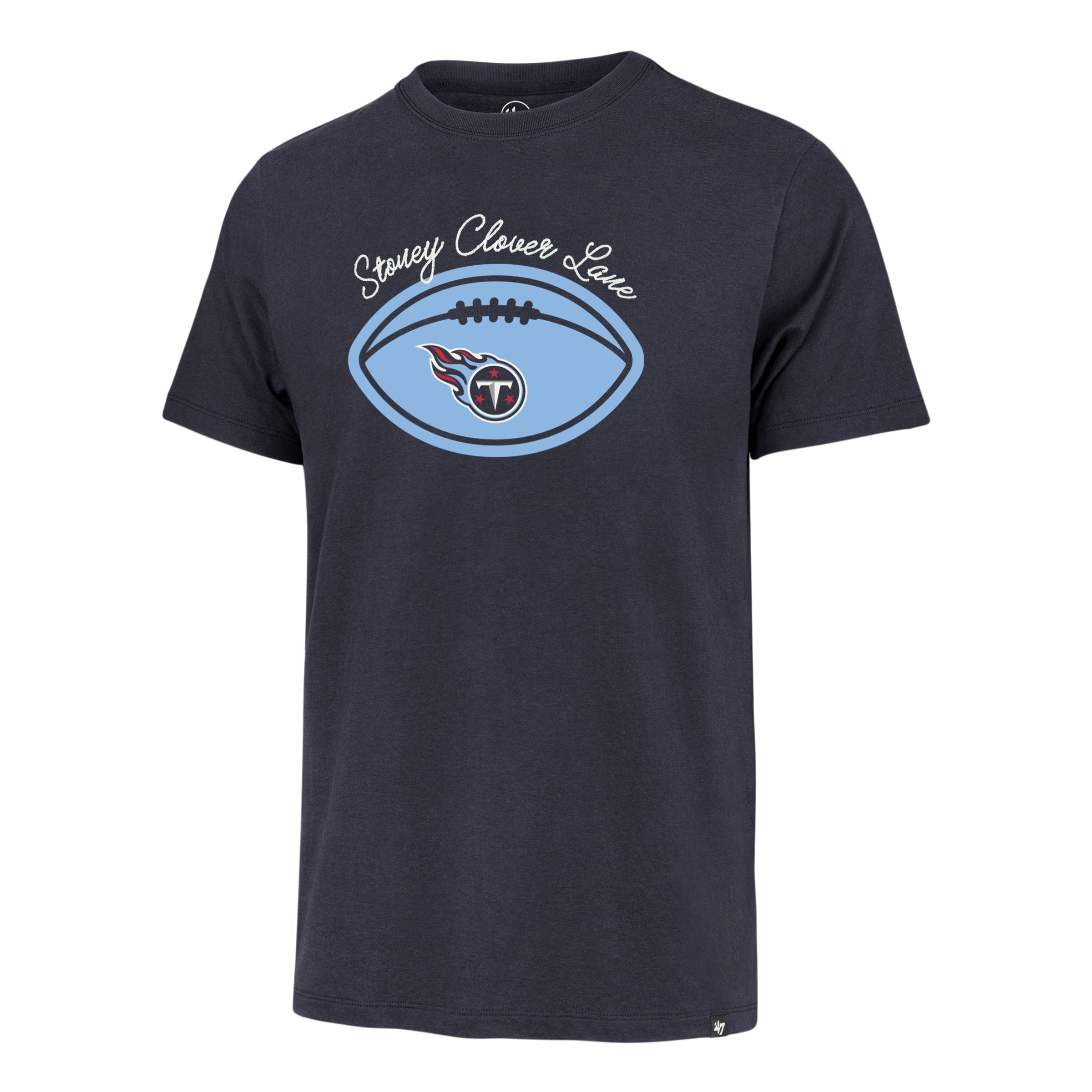 Stoney Clover Lane X '47 Tennessee Titans Chain Set Franklin Tee