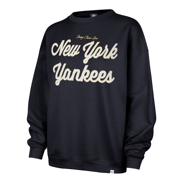 Stoney Clover Lane X '47 New York Yankees Patch Back Oversized Crew - Stoney Clover Lane