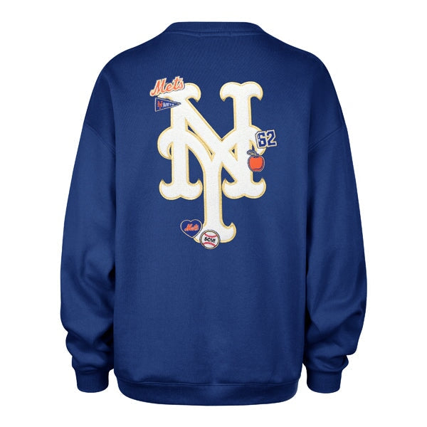 Stoney Clover Lane X '47 New York Mets Patch Back Oversized Crew - Stoney Clover Lane