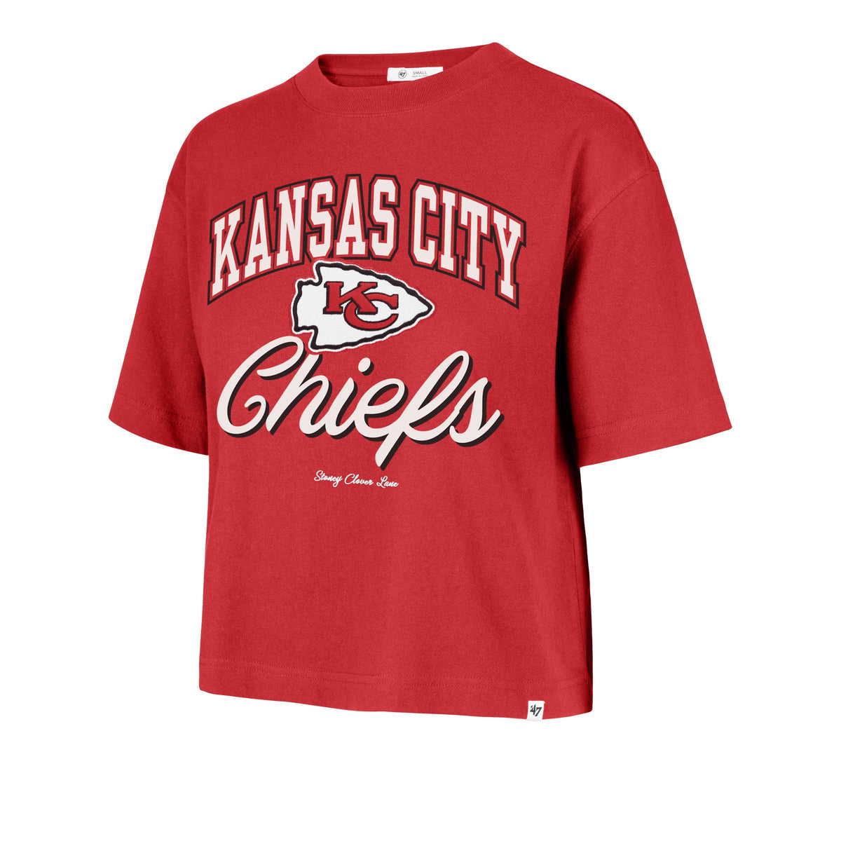 Stoney Clover Lane X '47 Kansas City Chiefs Big Script Reed City Tee