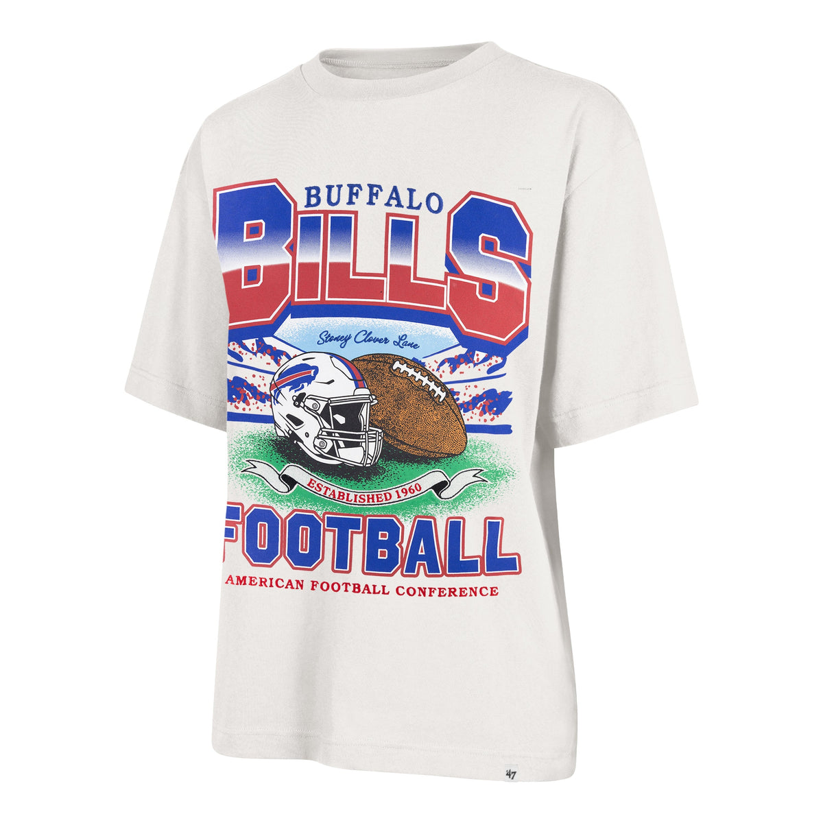 Stoney Clover Lane X '47 Buffalo Bills Stadium Arch Foundation Tee