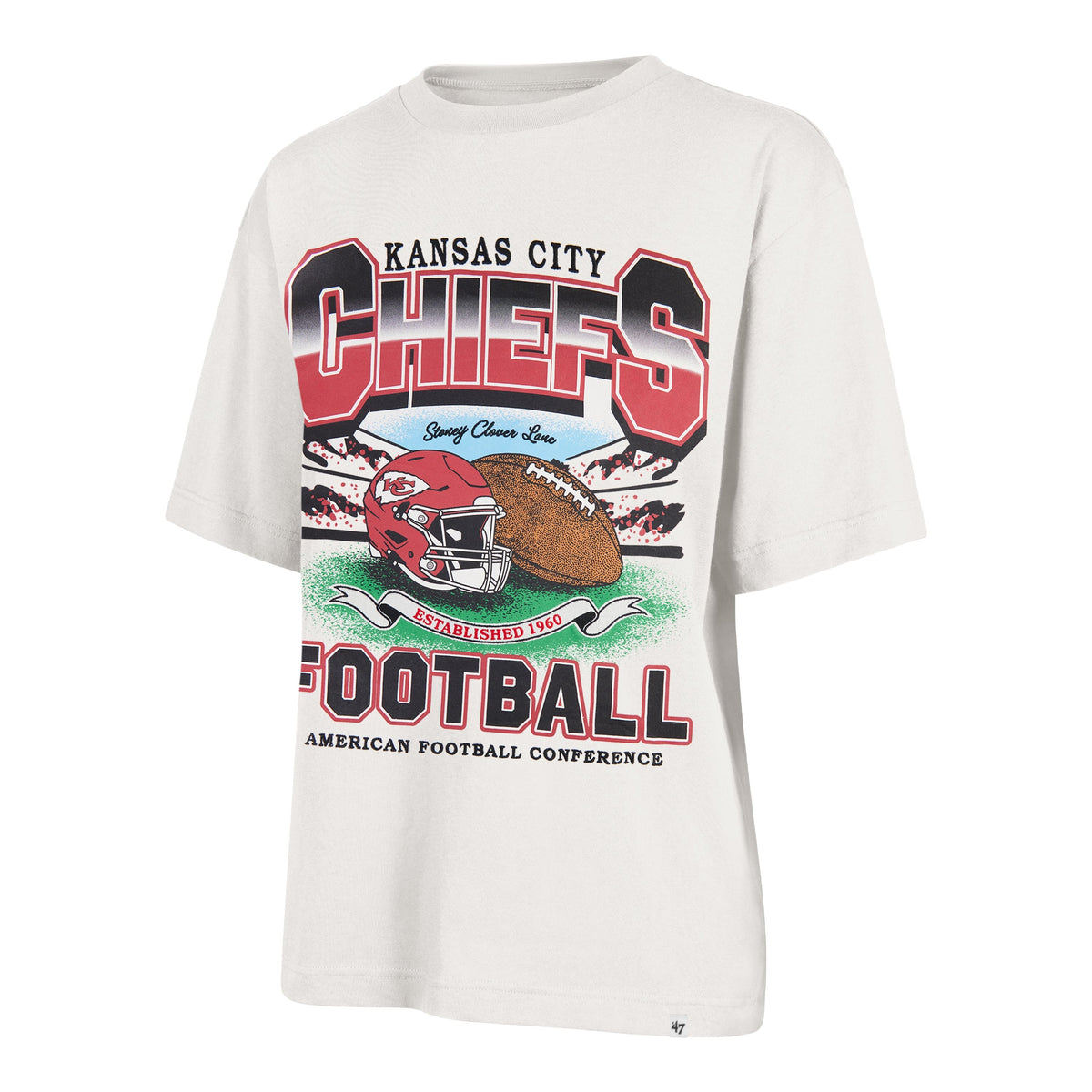 Stoney Clover Lane X '47 Kansas City Chiefs Stadium Arch Foundation Tee