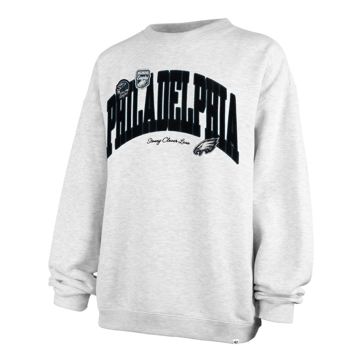 Stoney Clover Lane X '47 Philadelphia Eagles Arch Big Oversized Crew