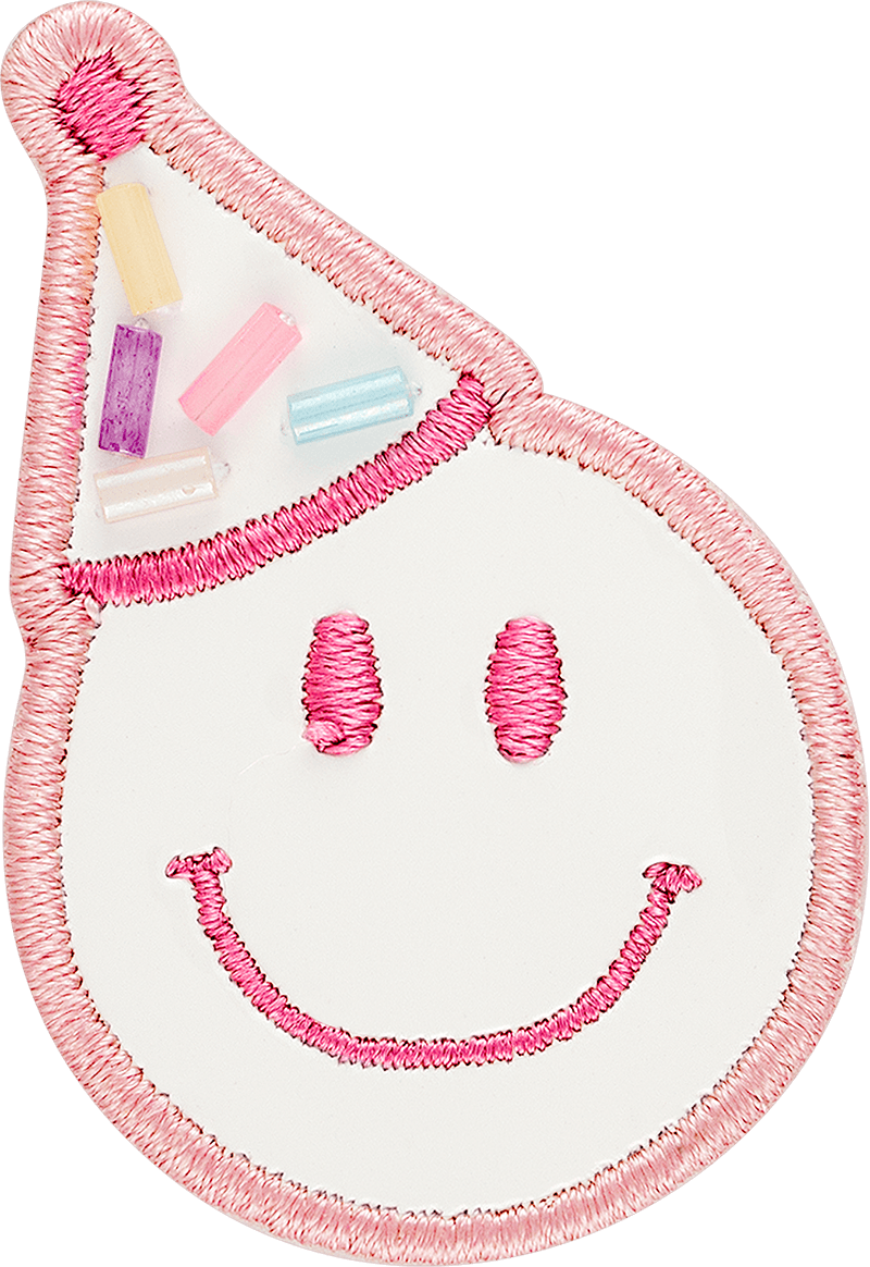Sprinkle Smiley Patch