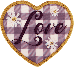 Gingham Love Patch