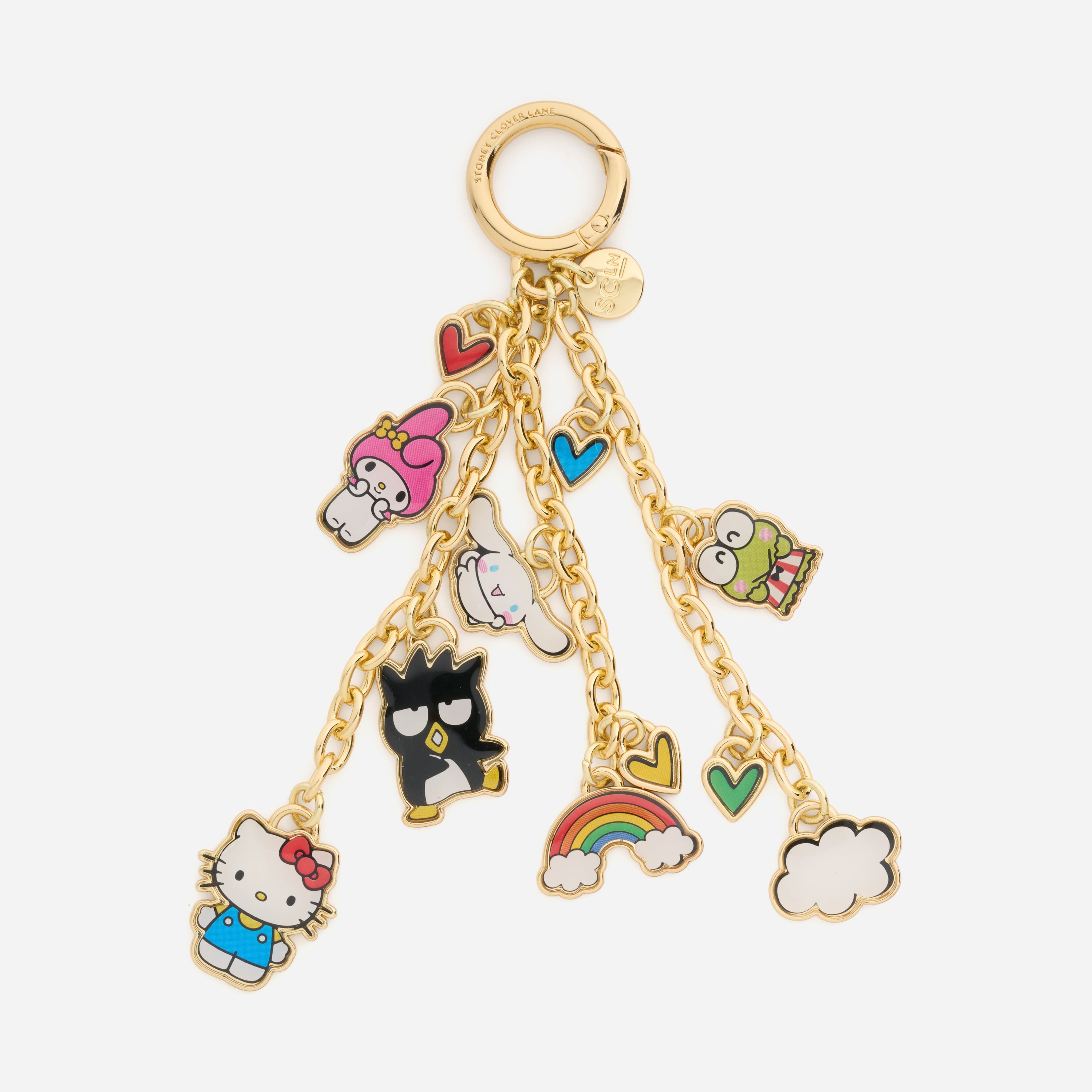 Hello Kitty & Friends Bag Charm Cluster