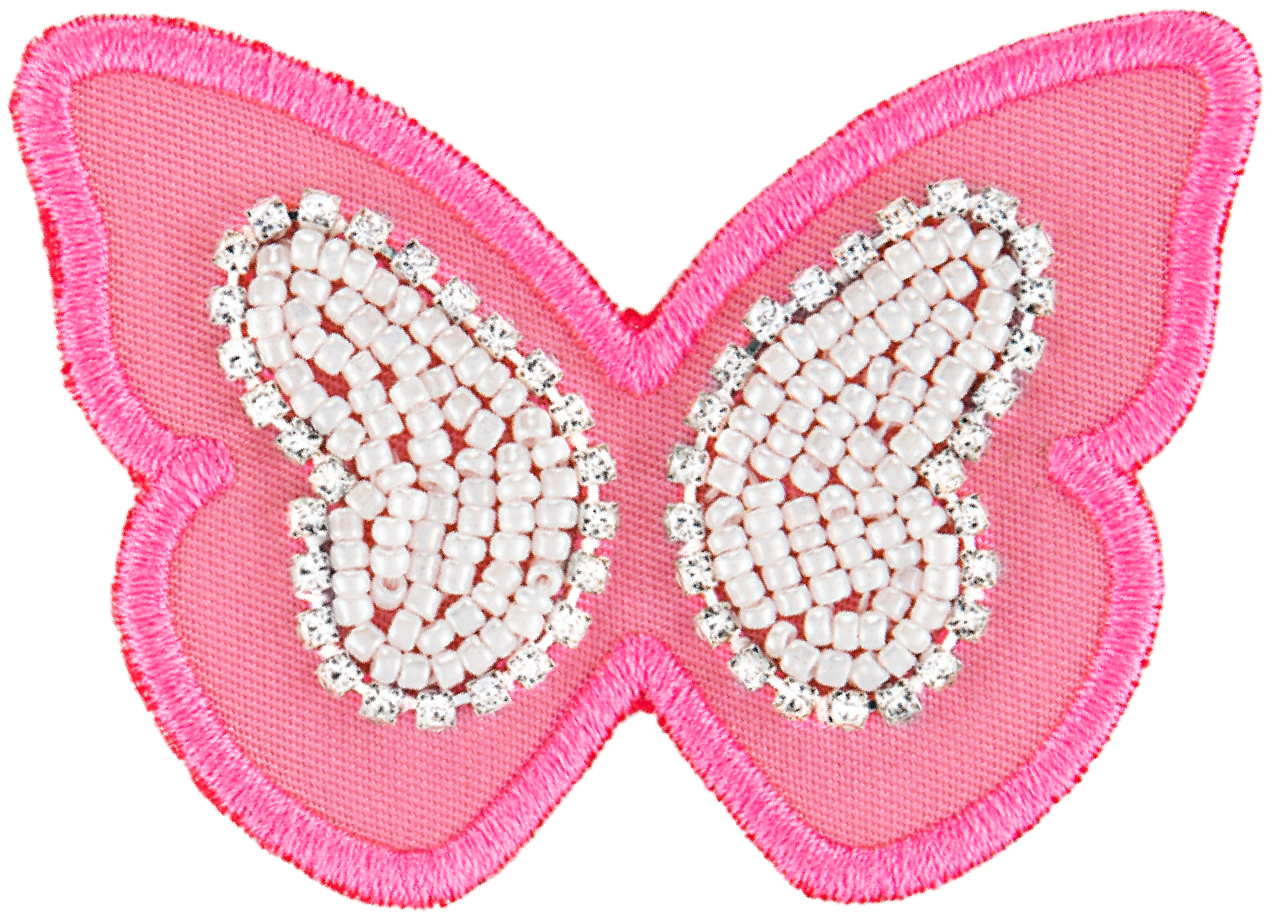Crystal Butterfly Patch