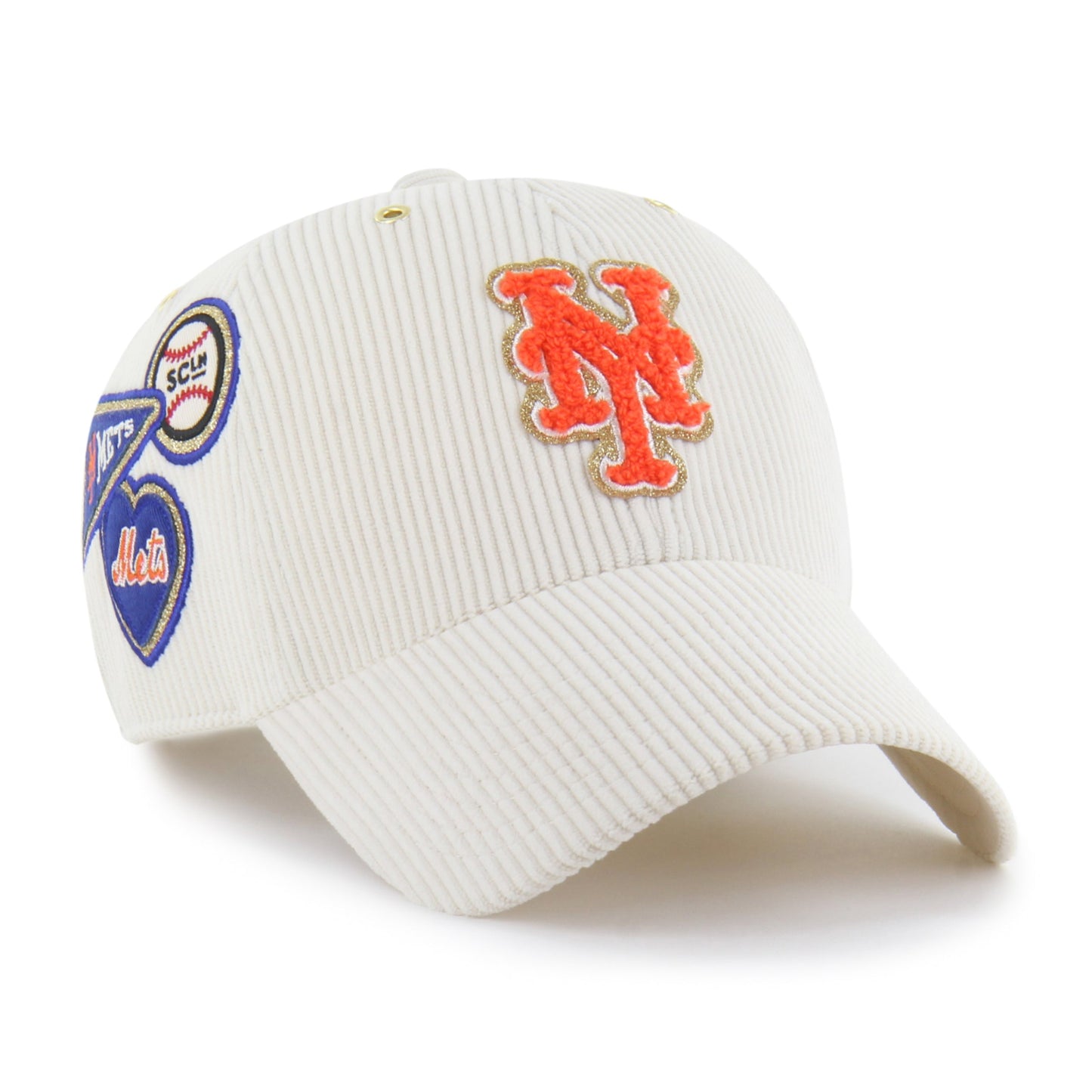 Stoney Clover Lane X '47 New York Mets Badges Charm Clean Up Hat - Stoney Clover Lane