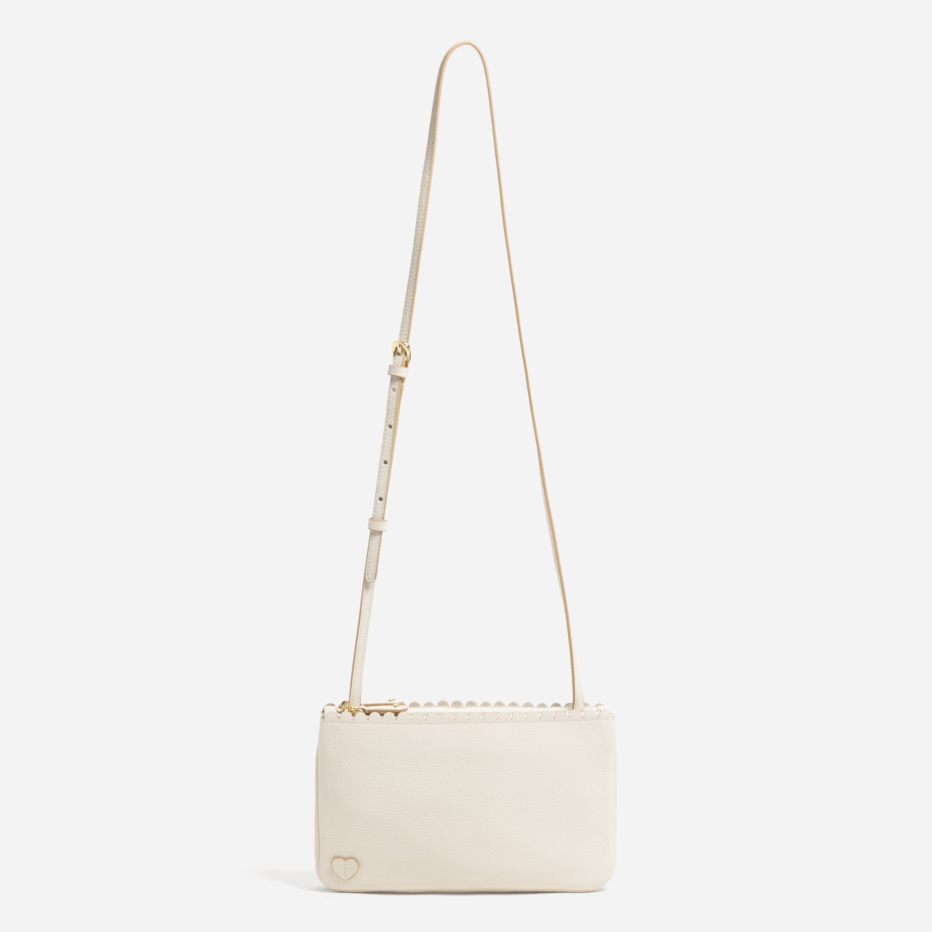 Wallet QUILTING shoulder ポーチ付き／White BRIGHTON_MULTI_CROSSBODY-