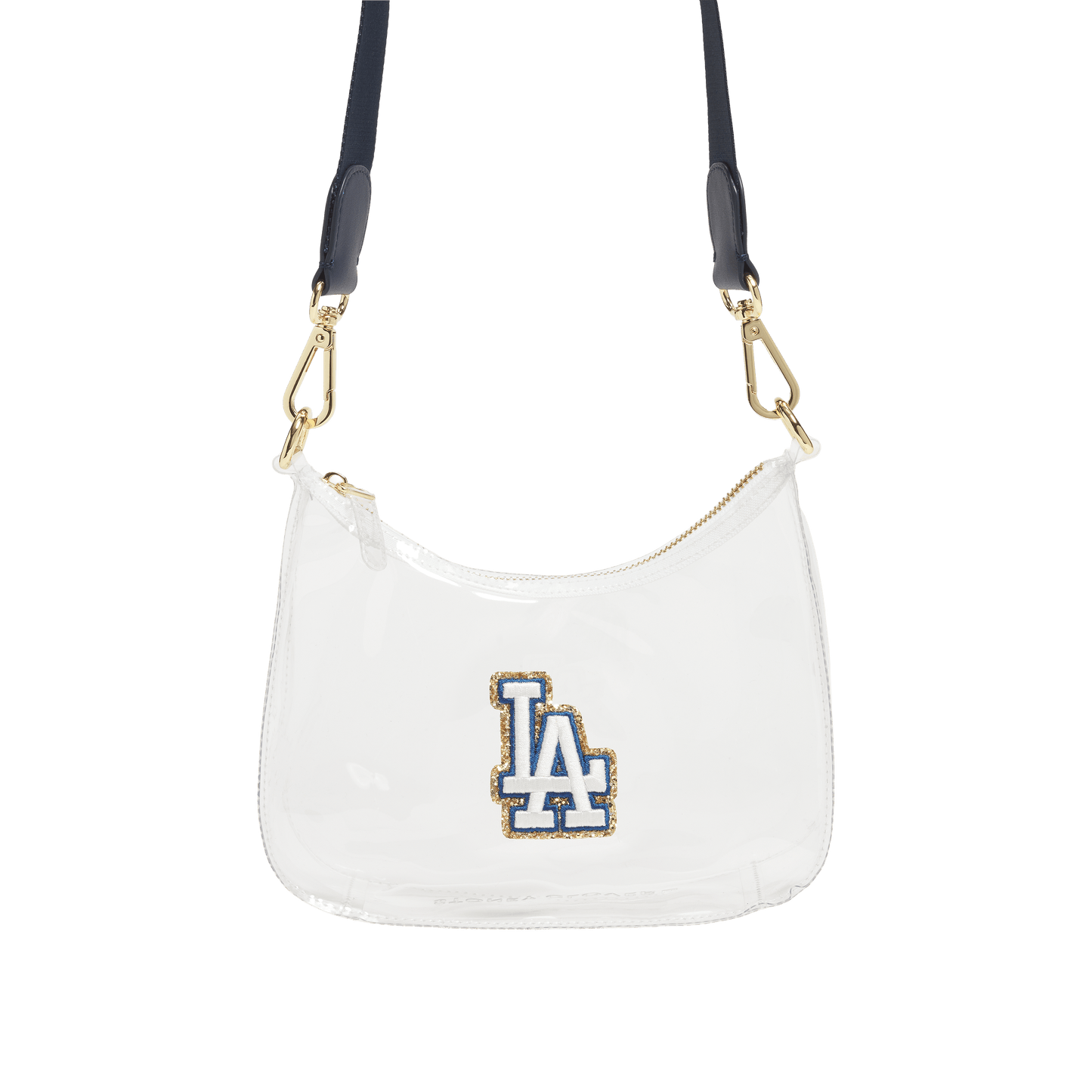 Clear Curved Crossbody Bag