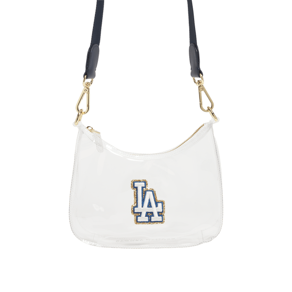 Clear Curved Crossbody Bag