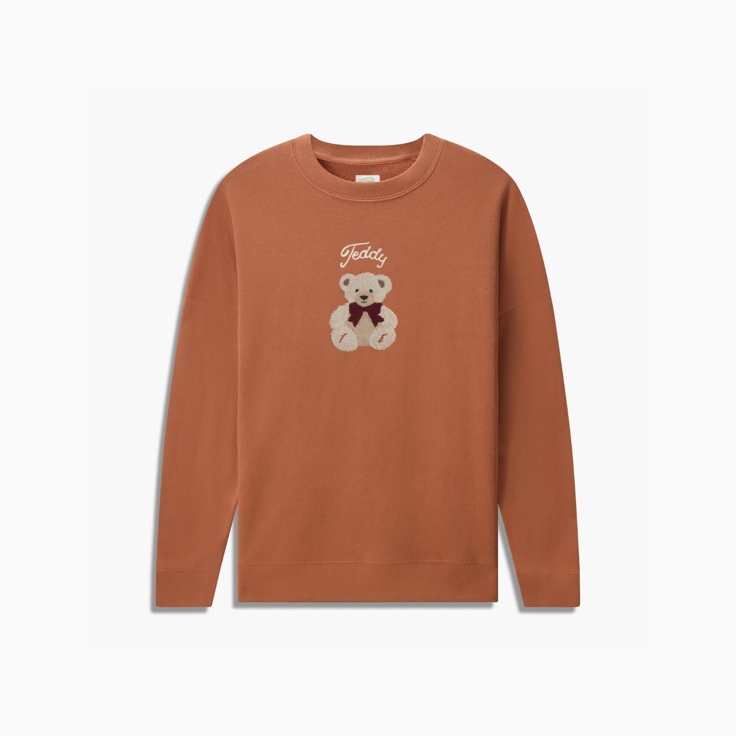 The Oversized Crew with Chenille Bear