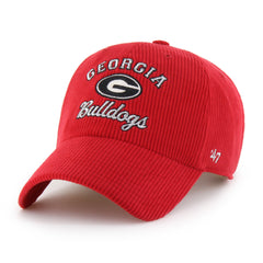 Casquette réglable de camionneur à bande latérale '47 Red Georgia
