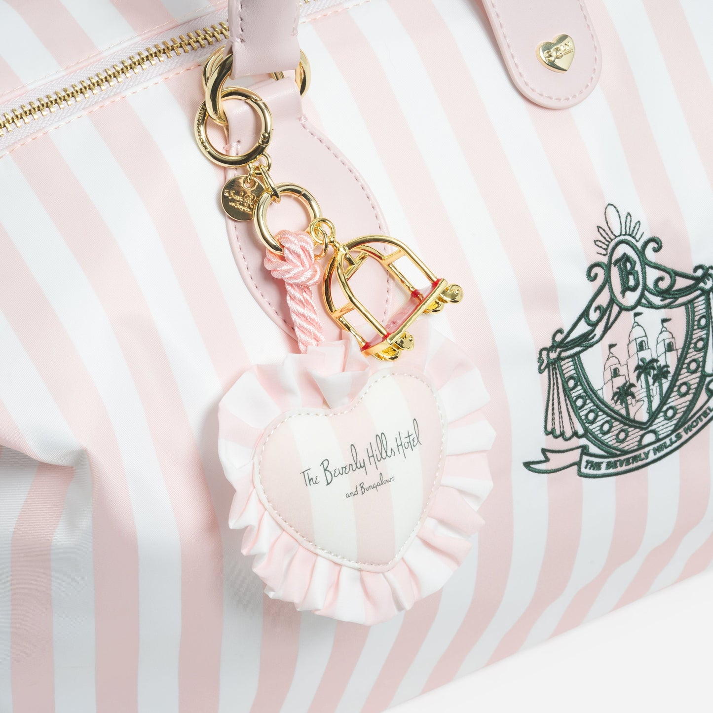 Puffy Heart Bag Charm