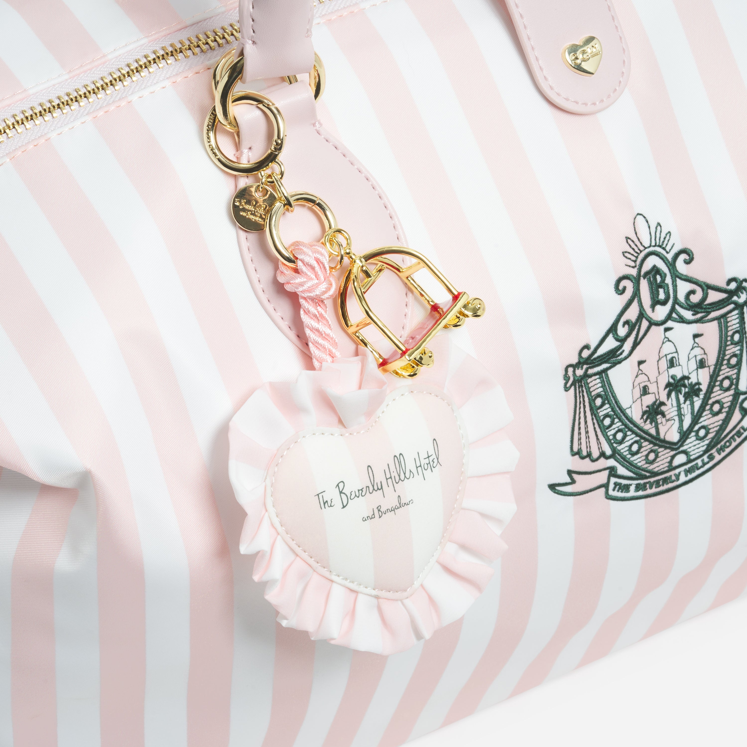 Puffy Heart Bag Charm