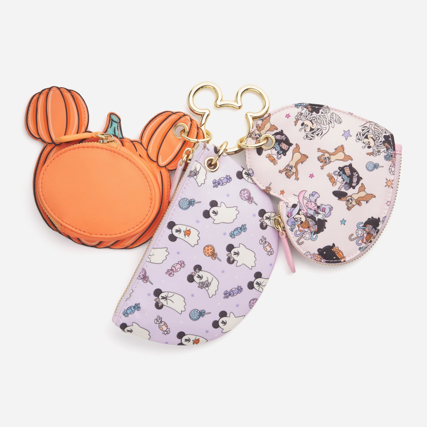 Disney Mickey & Friends Halloween Multi Pouch Charm Set