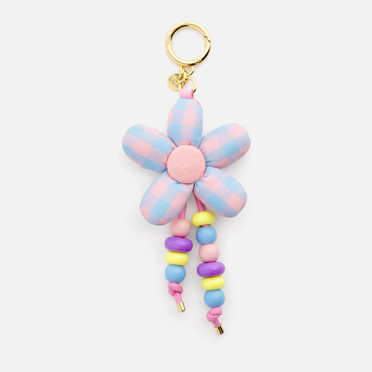 Puffy Flower Bag Charm