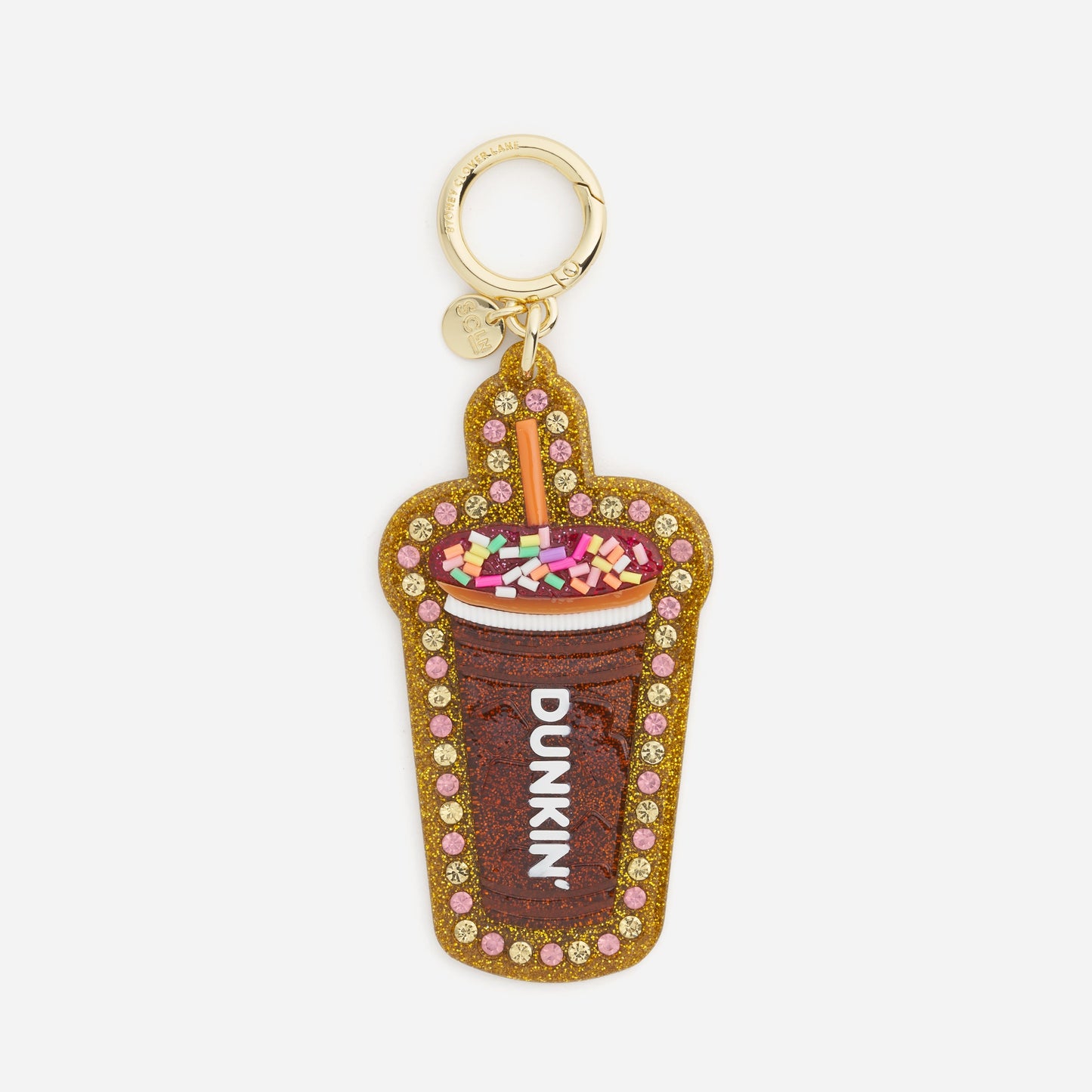 Dunkin' Iced Coffee Bag Charm