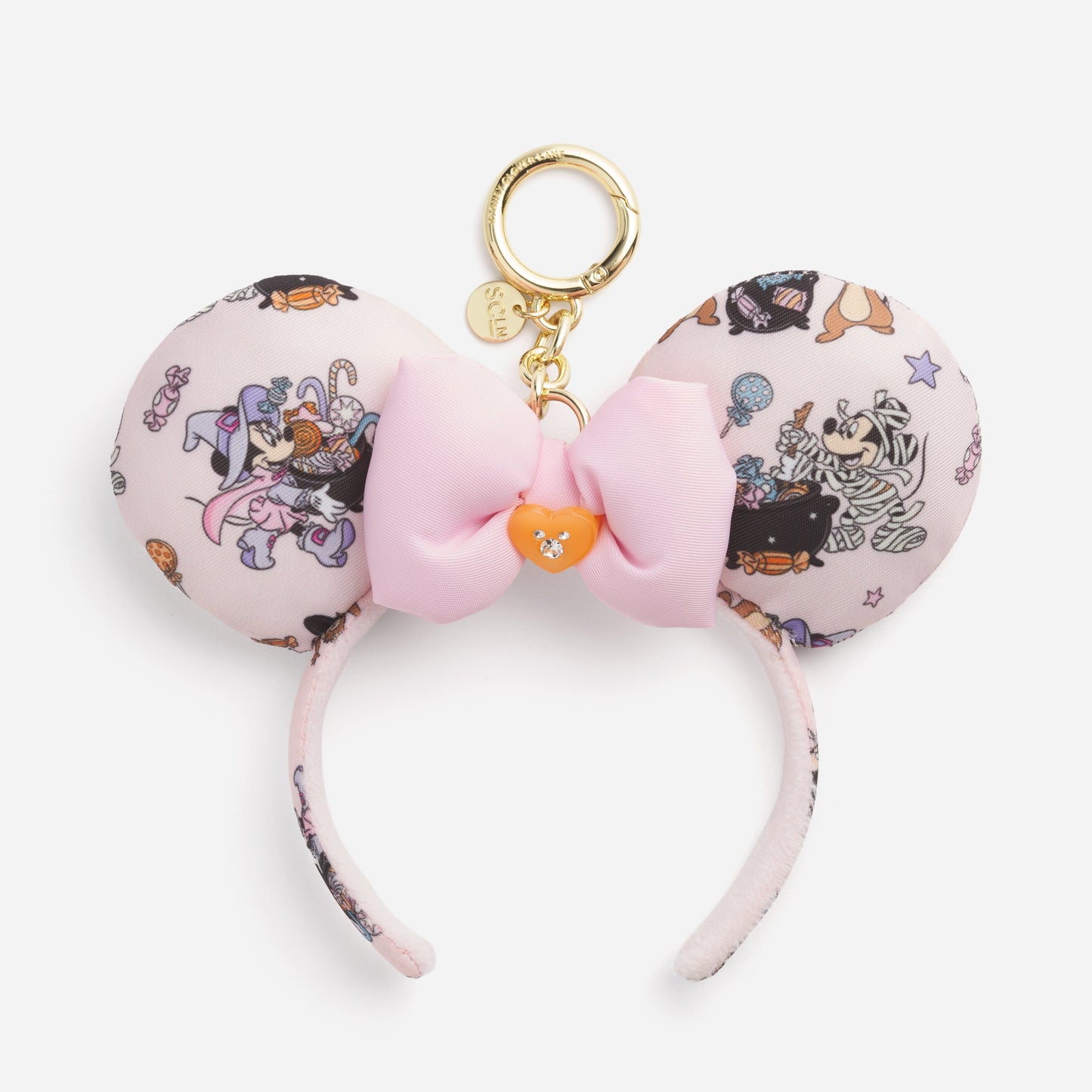 Disney Mickey & Friends Halloween Minnie Mouse Ears Bag Charm