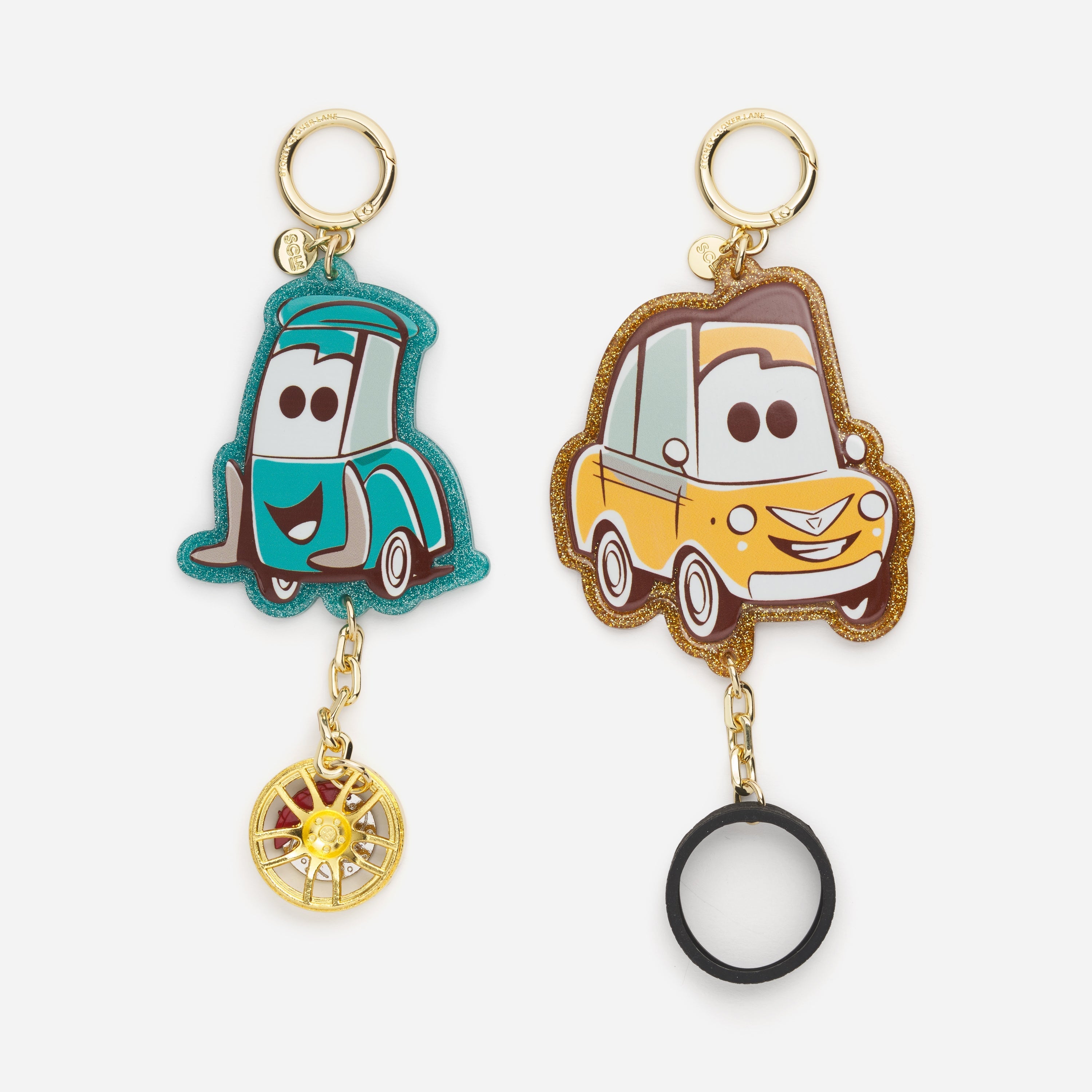 Disney Pixar Cars Guido and Luigi BFF Bag Charm Set - Stoney Clover Lane