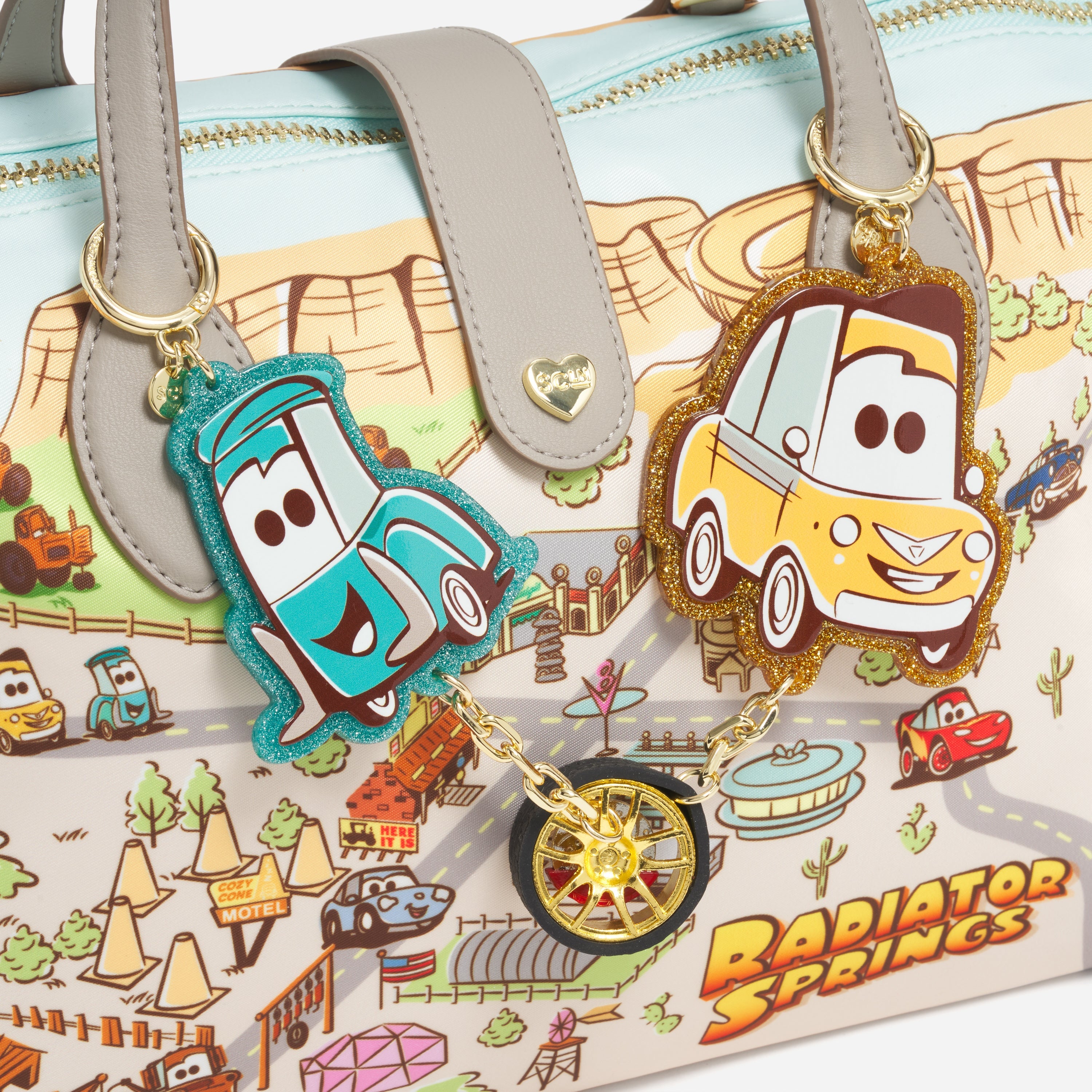 Disney Pixar Cars Guido and Luigi BFF Bag Charm Set - Stoney Clover Lane