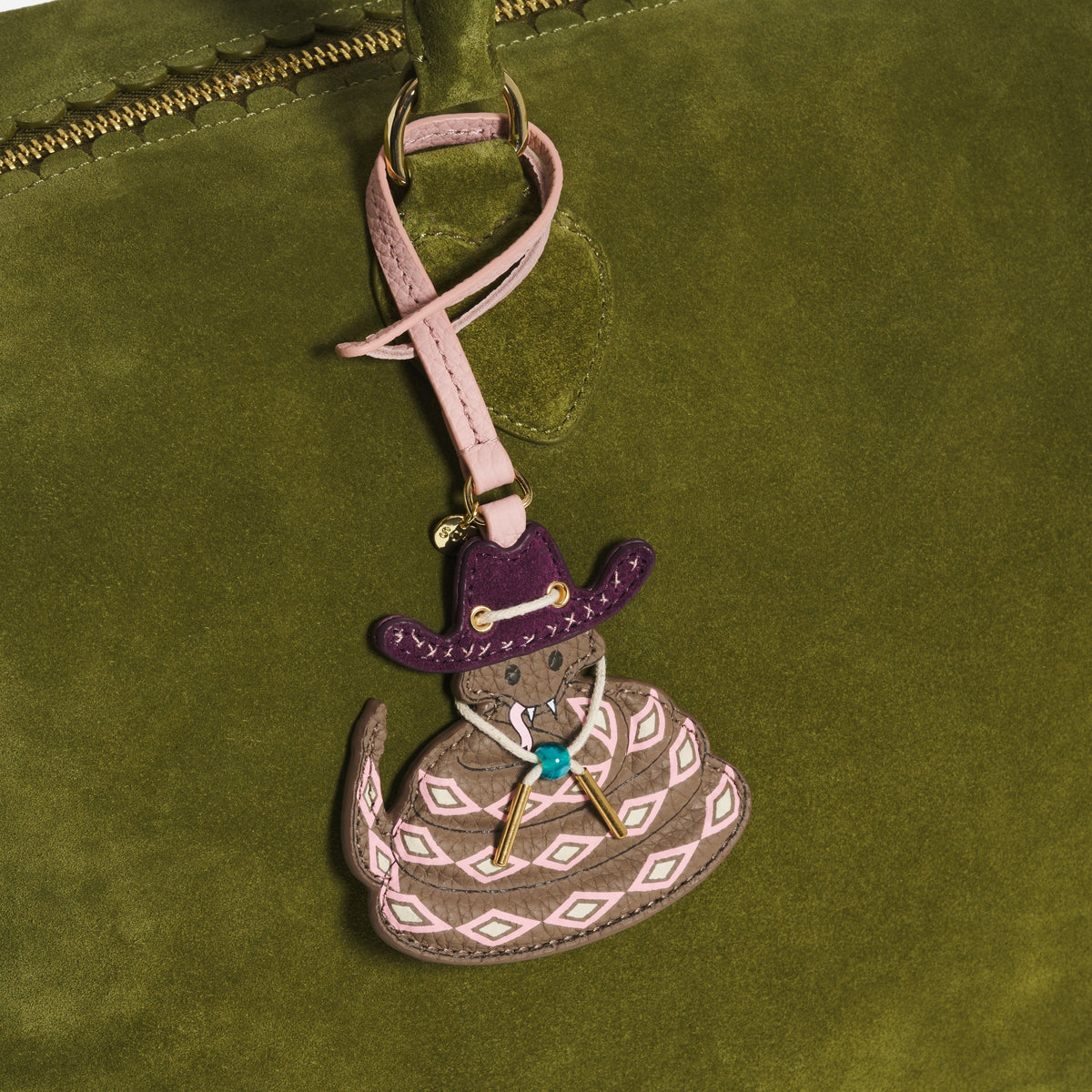Ruby Lynn Rattler Bag Charm